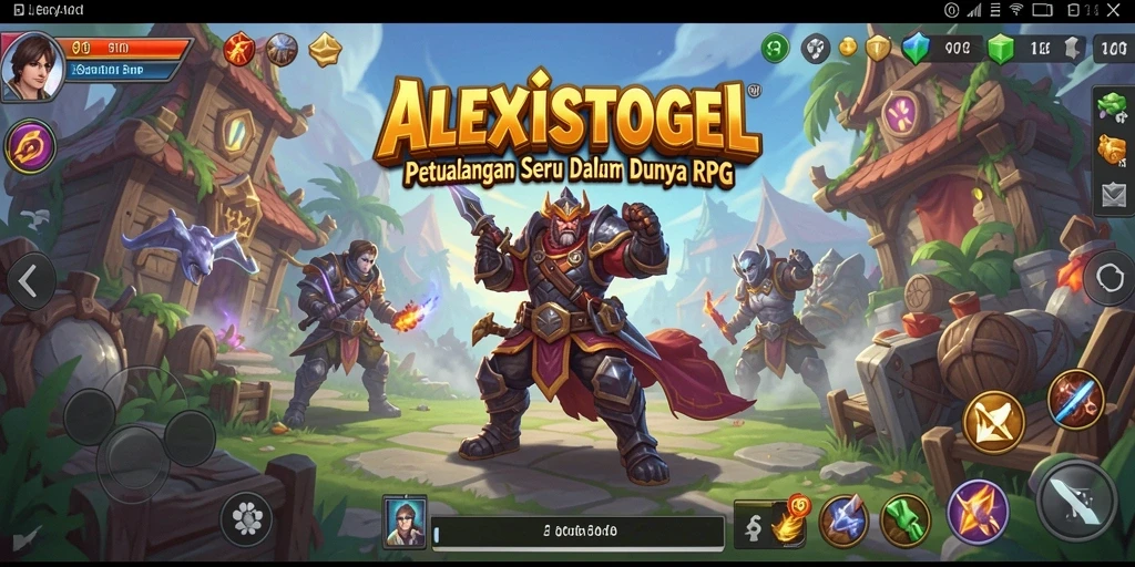 Tampilan screenshot ALEXISTOGEL dengan aksi RPG yang mendebarkan.