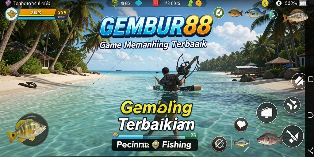 Tangkapan ikan besar dalam gameplay seru GEMBUR88.