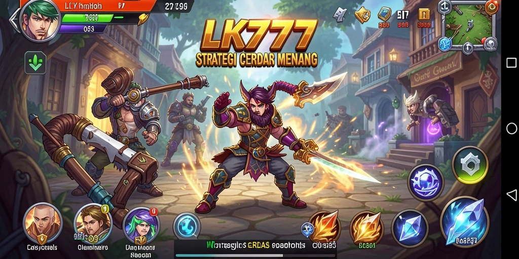 Tampilan gameplay LK777 yang penuh strategi dan tantangan.