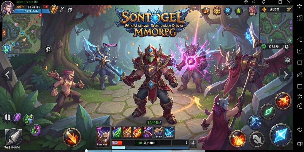 Screenshot gameplay SONTOGEL yang menampilkan petualangan seru.